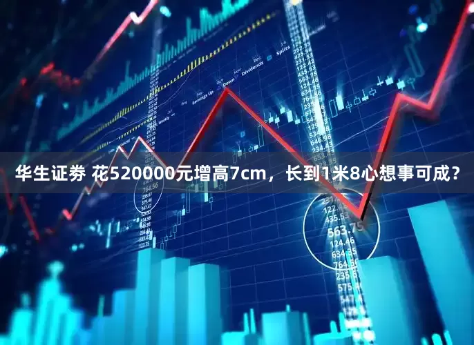 华生证劵 花520000元增高7cm，长到1米8心想事可成？