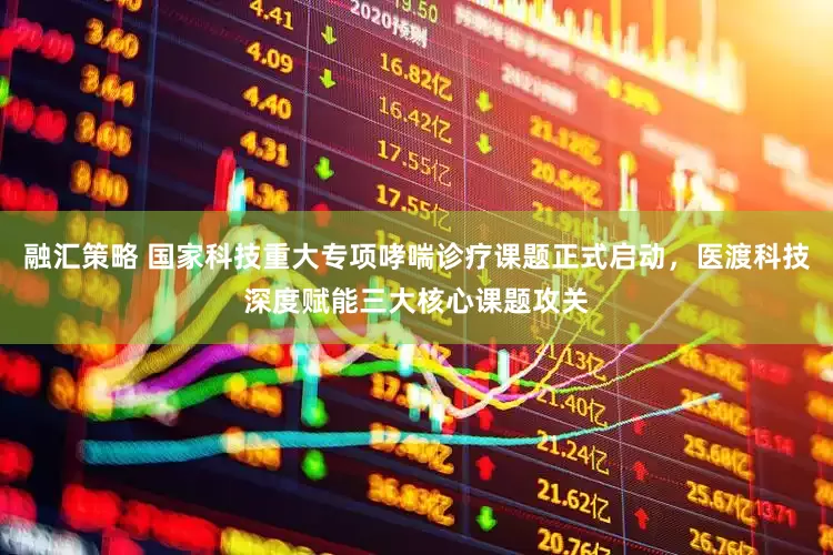融汇策略 国家科技重大专项哮喘诊疗课题正式启动，医渡科技深度赋能三大核心课题攻关