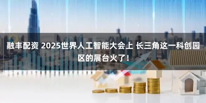 融丰配资 2025世界人工智能大会上 长三角这一科创园区的展台火了！